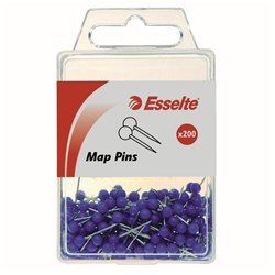 Esselte Pins Map 4x17mm Blue_2